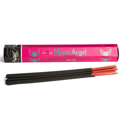 Moon Angel Incense Sticks Hexagonal Pack Stamford 15